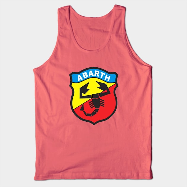 Abarth Logo Merch Tank Top by widisilihwigar